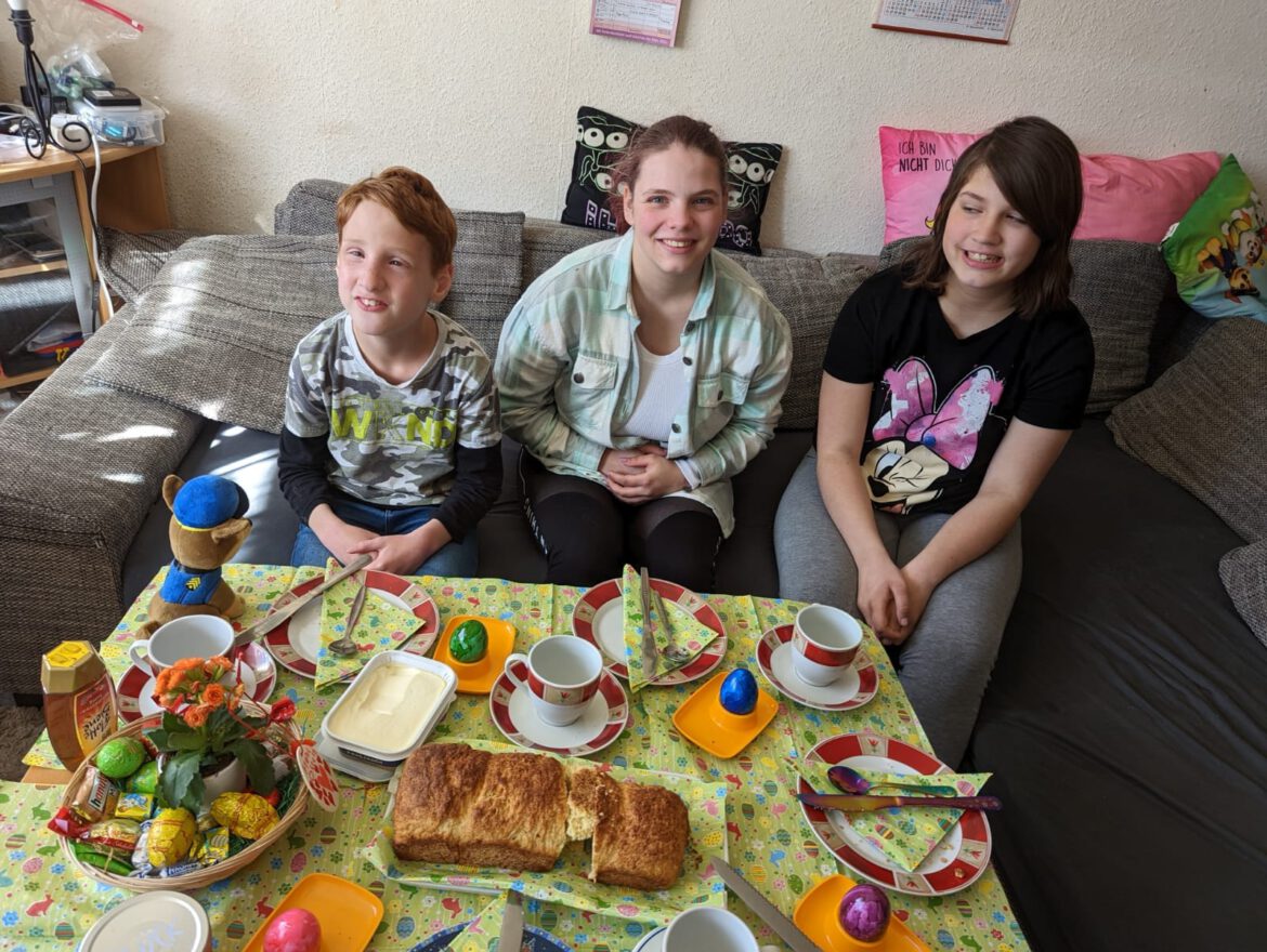 Das Oster-Frühstück… die Bilder