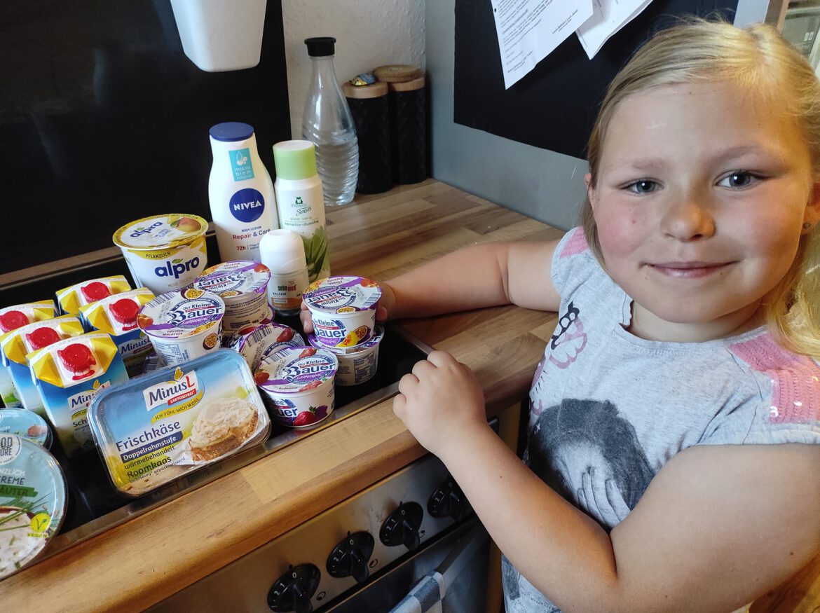 Lina G. ist seit einiger Zeit Laktose intolerant