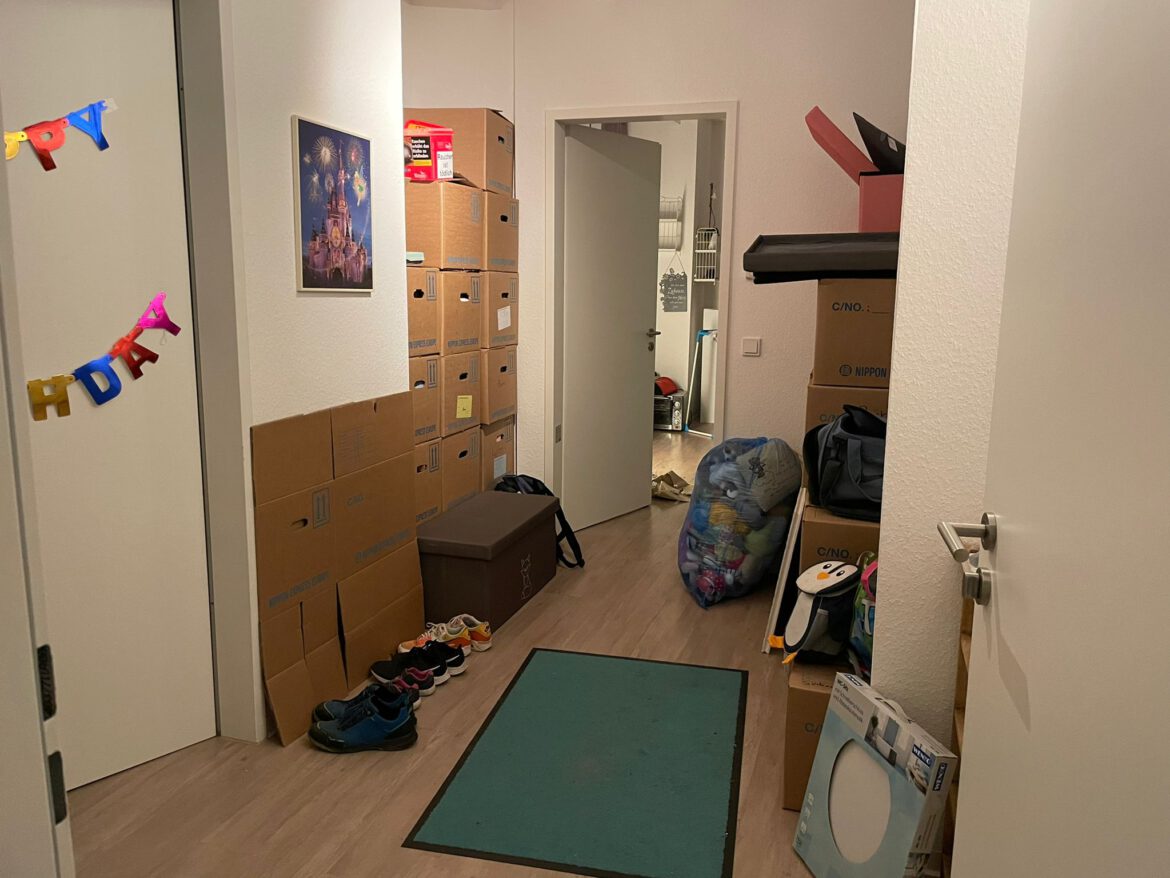 Elly und ihre Mama sind umgezogen