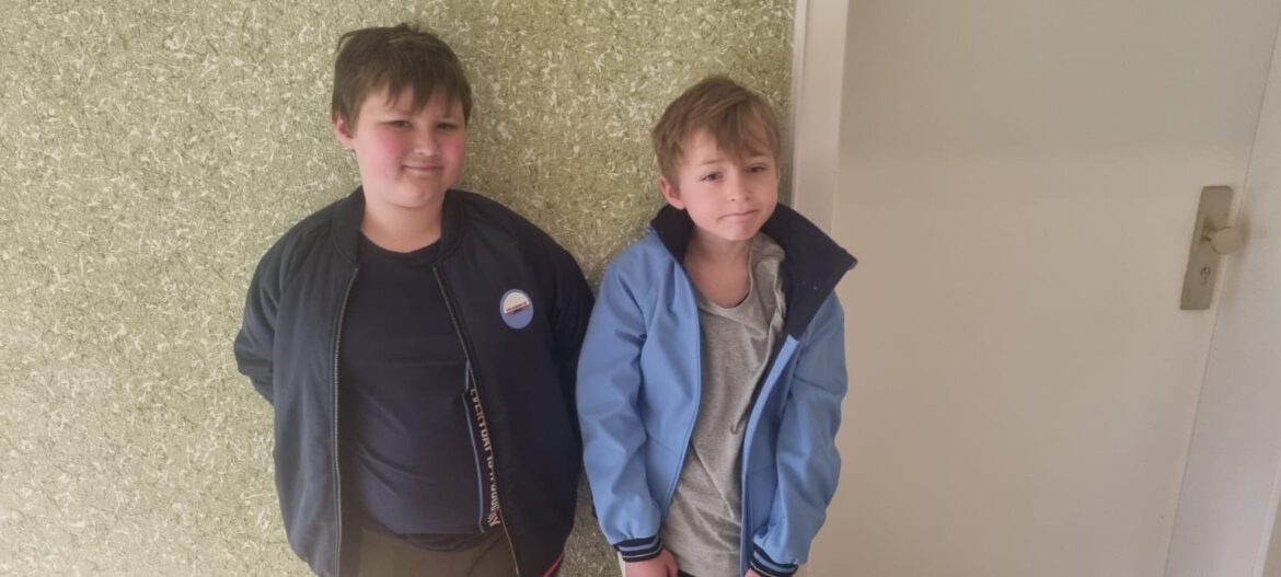 Ben + Sven bekamen auch neue Sachen für das Frühjahr und den Sommer