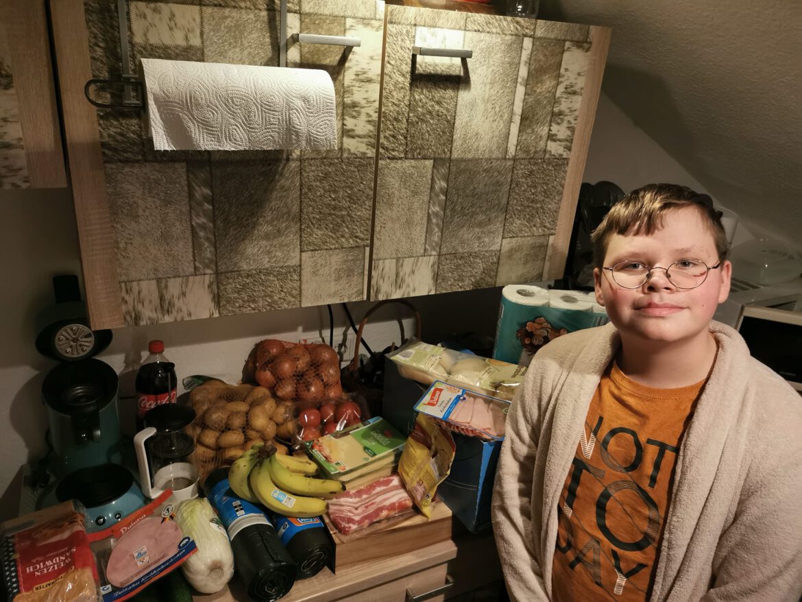 Lebensmittel- und Hygiene-Einkauf