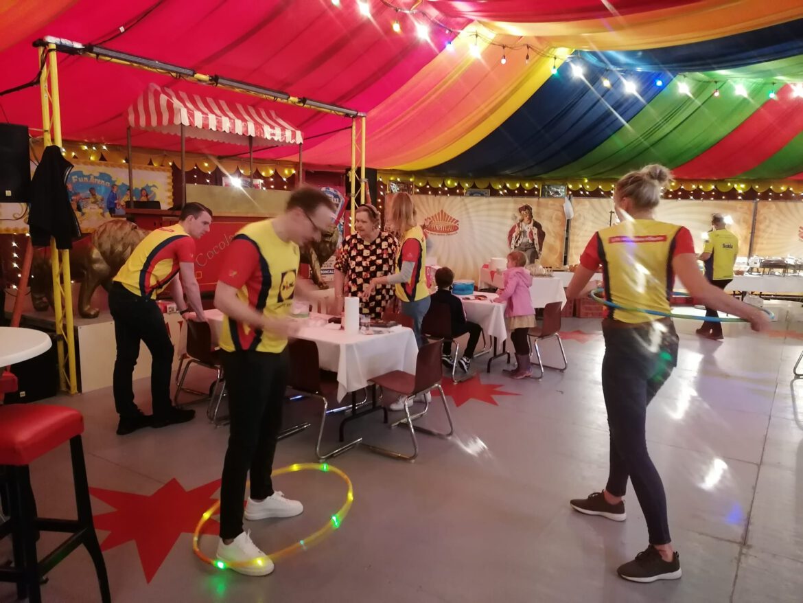 Das große „Kennenlern-Fest“ der Froschkönige mit Unterstützung der LIDL Mitarbeiter