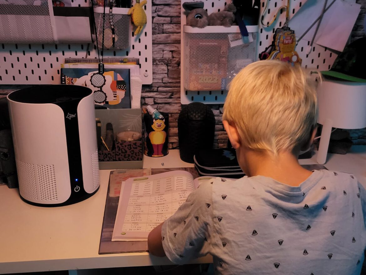 Ein Staub- und Bakterienfilter für Luca