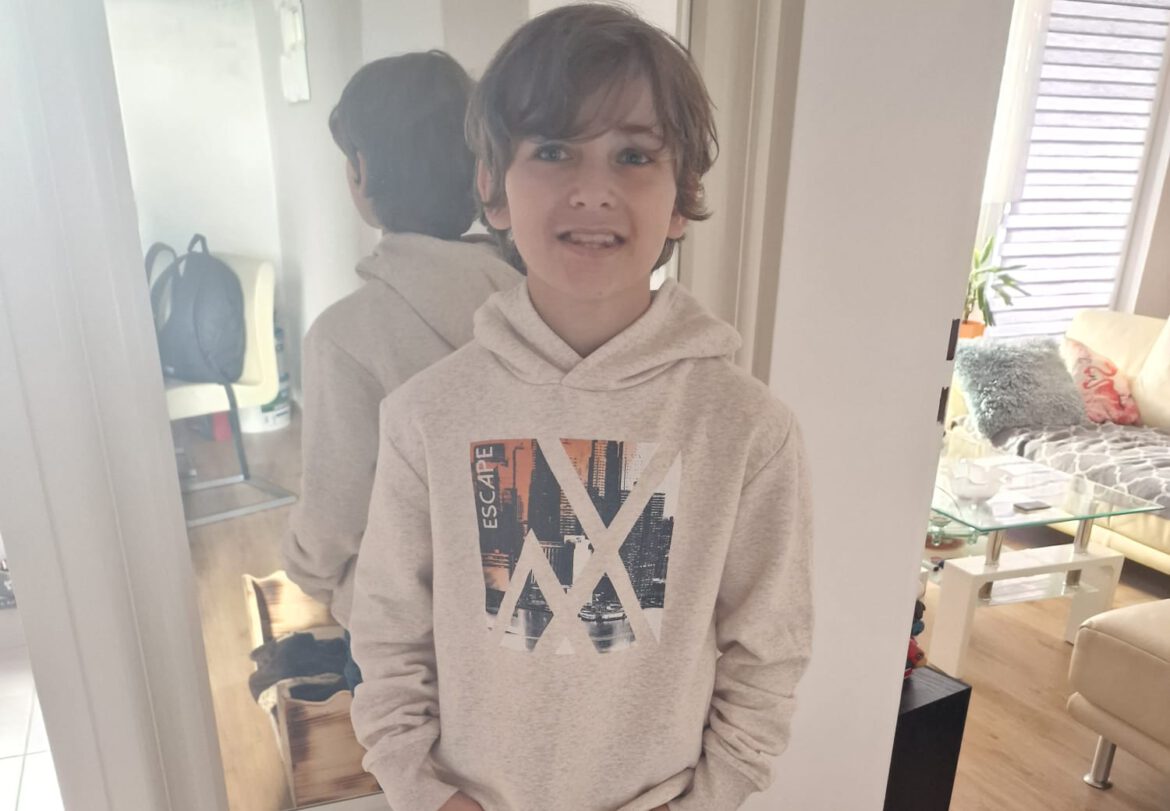 Kevin bekam Herbst- u. Winterkleidung