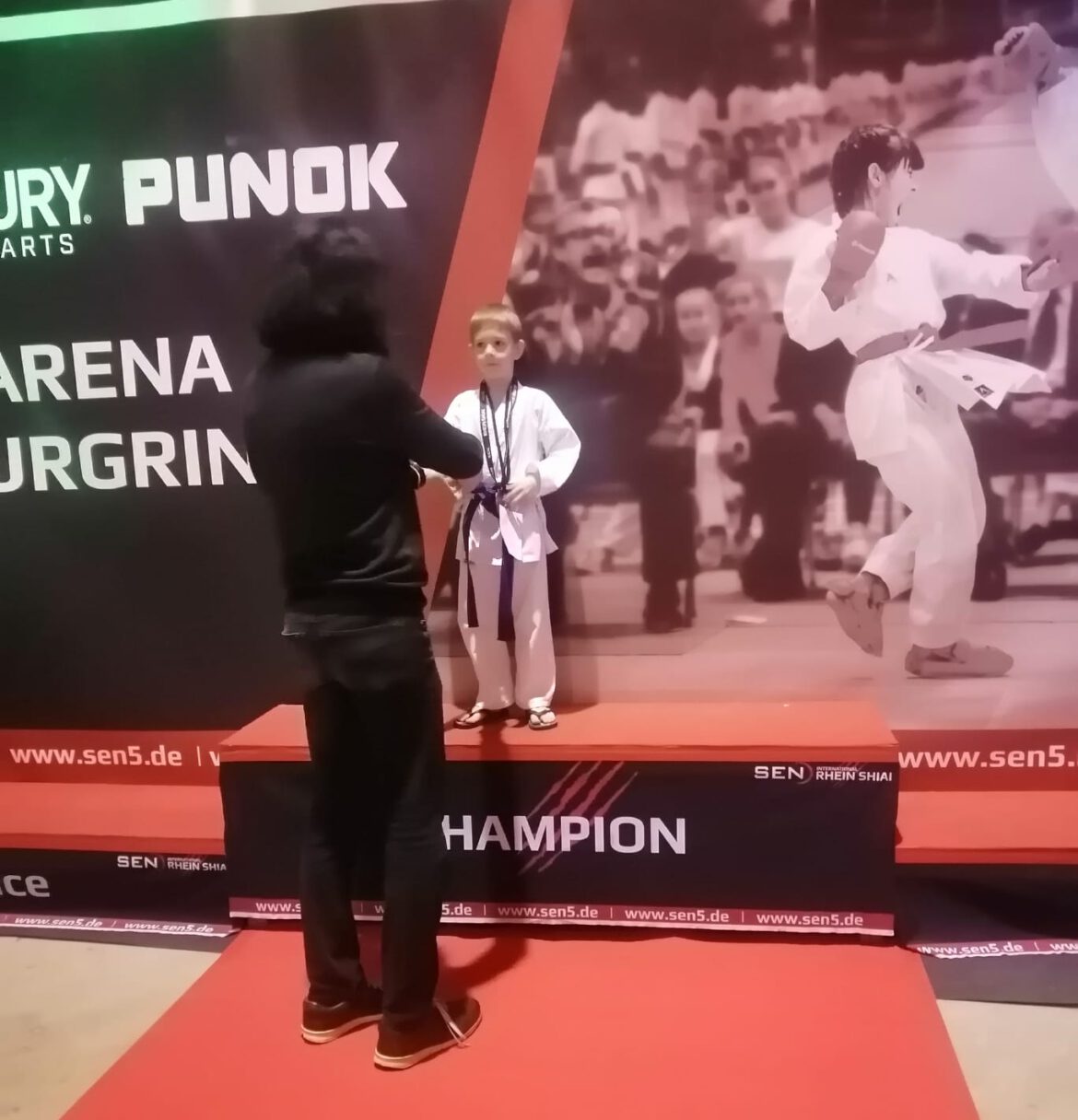 Miron war wieder erfolgreich und holte im Januar beim Turnier den 3. Platz