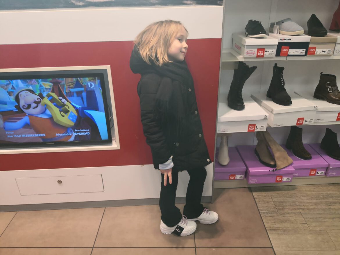 Neue Schuhe für Lina