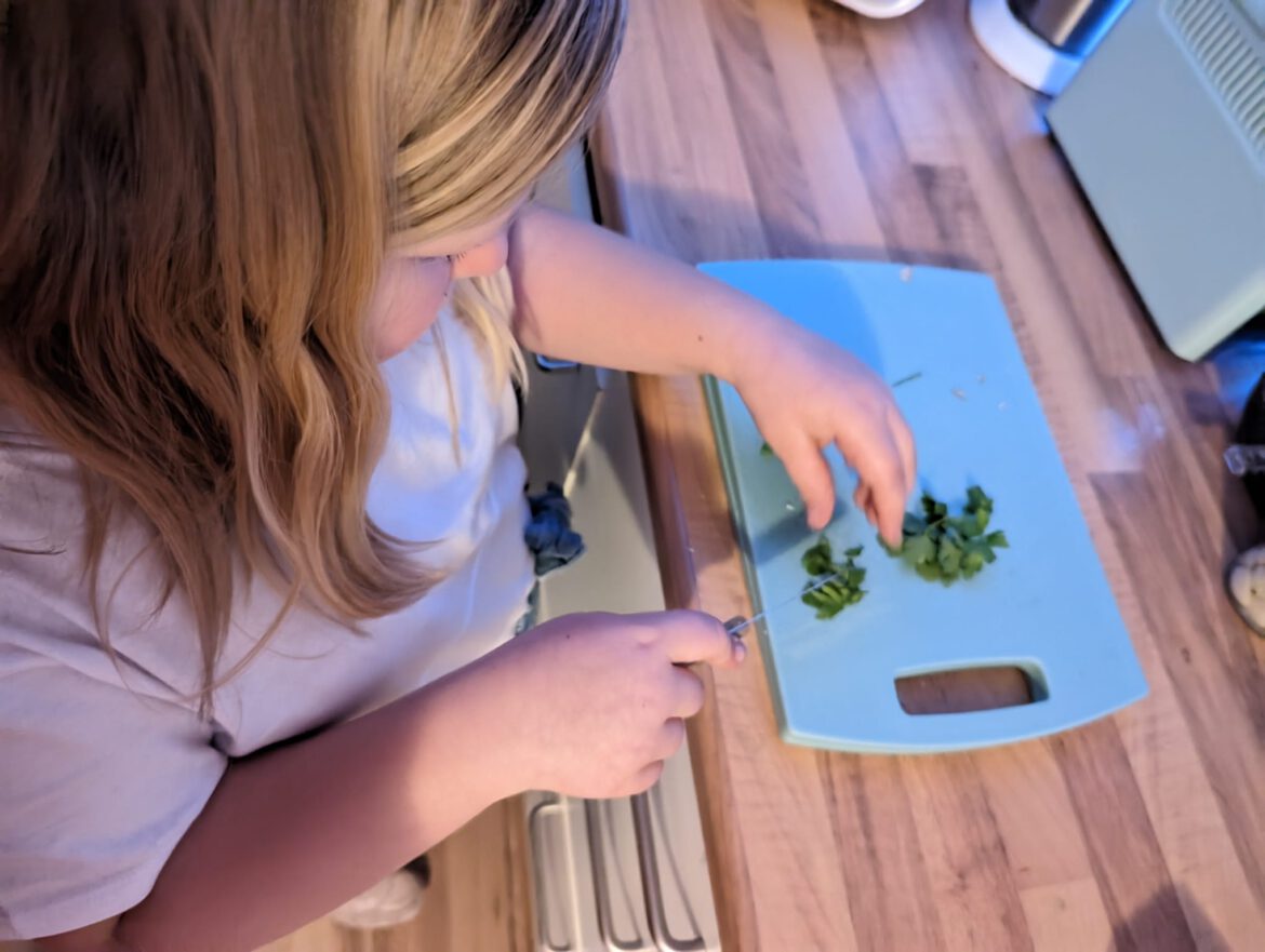 Die Mama von Luna, Luca + Lina war einkaufen