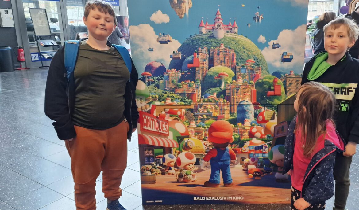 Osterferien-Spaß… Ben, Sven + Pia waren im Movie Park