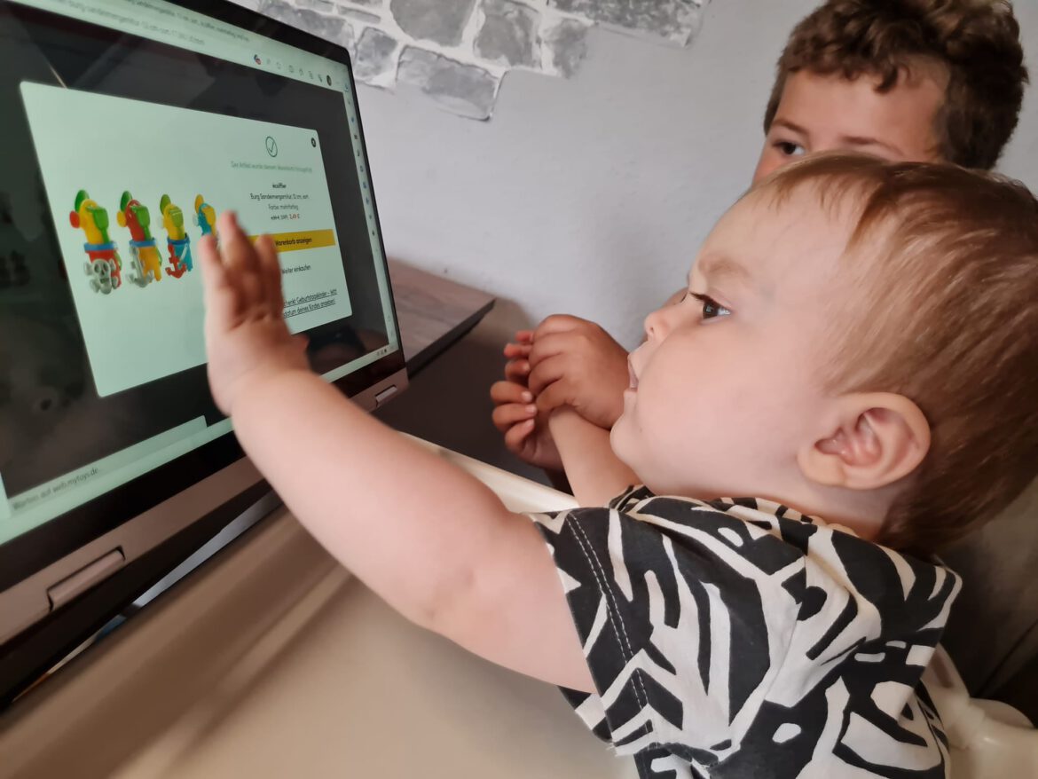 Die ersten Wunschgutscheine wurden eingelöst: Malik, Malia + Mika hatten dabei großen Spaß