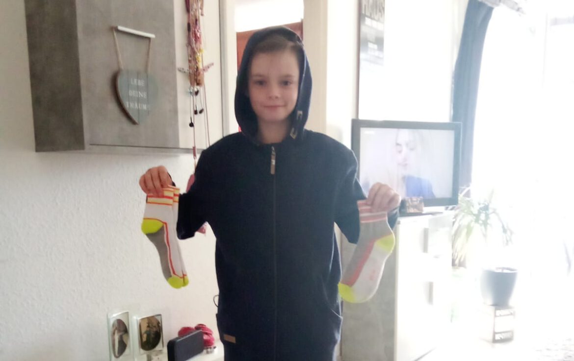 Neue Kleidung für Armando