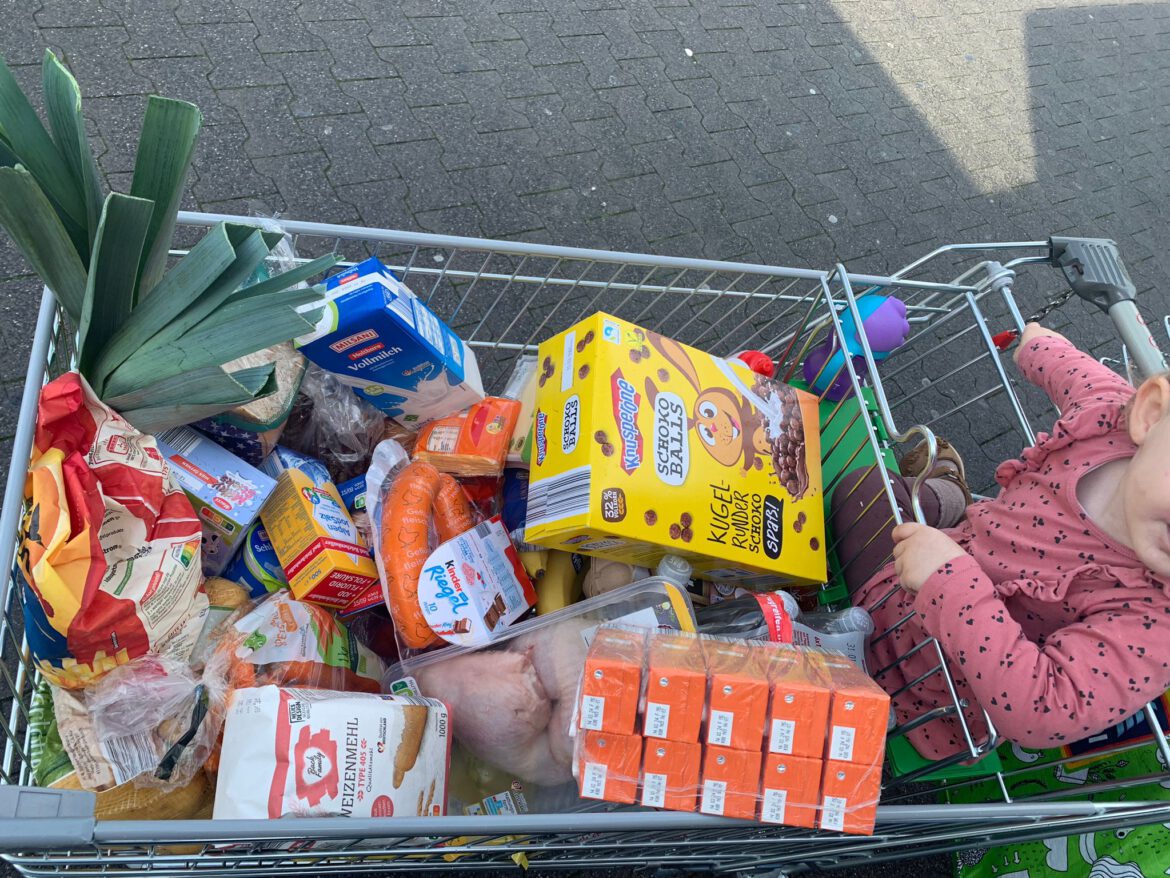 Die Mama von Zoe war auch einkaufen