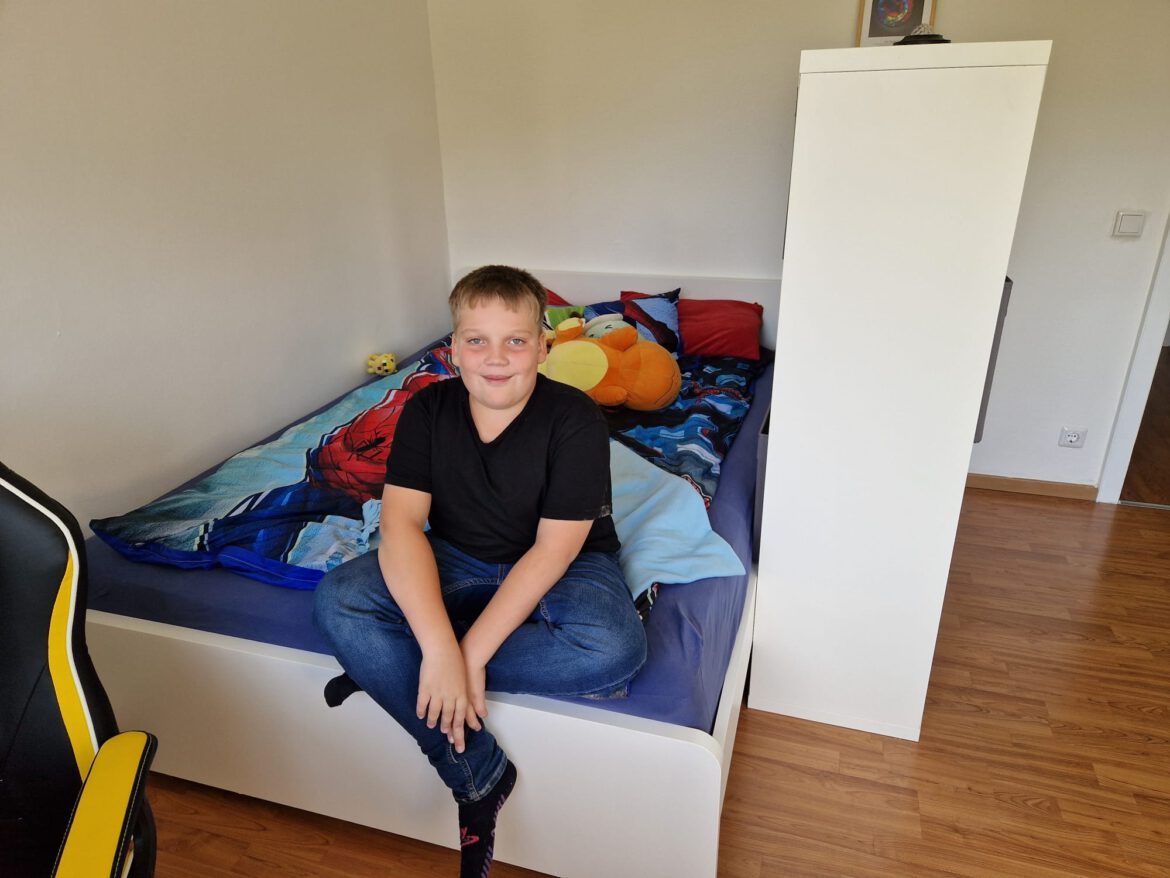 Ein neues Bett für Mika