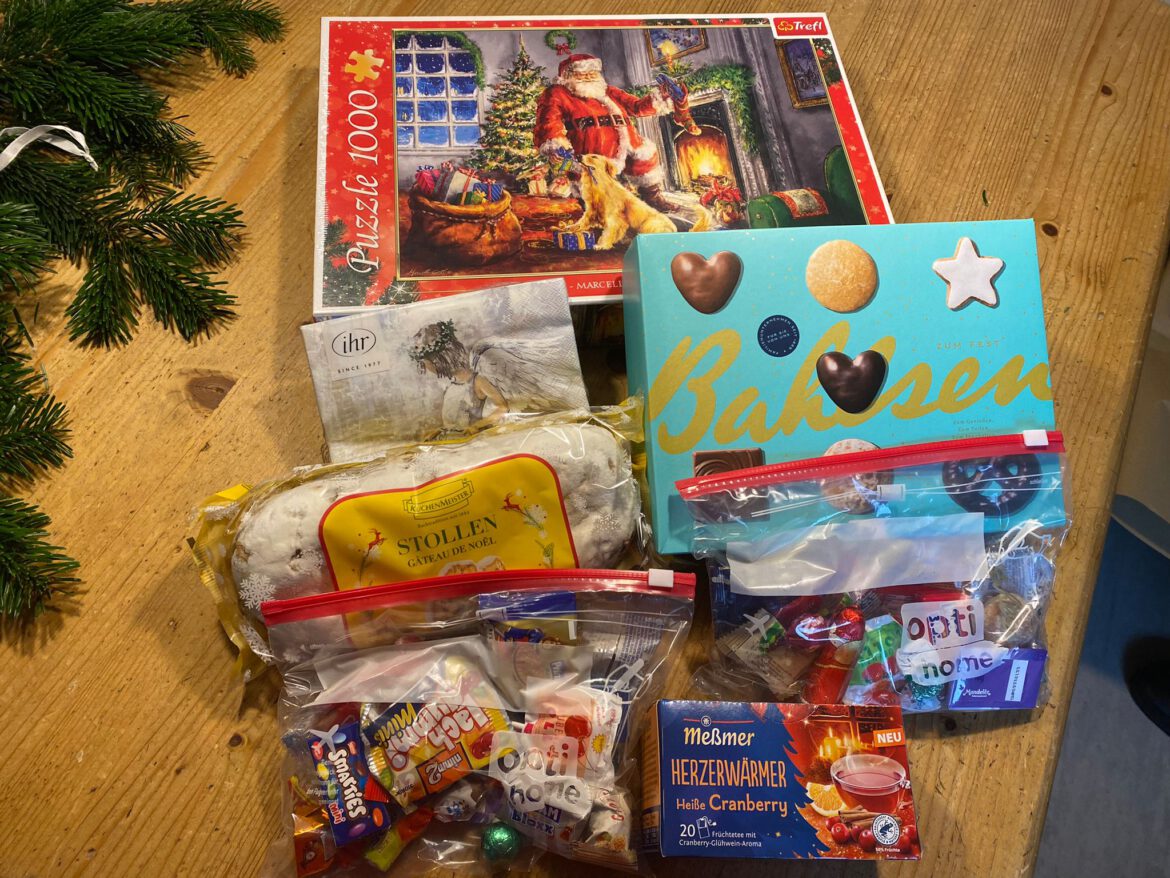 Die Adventpakete an unsere Familien sind unterwegs