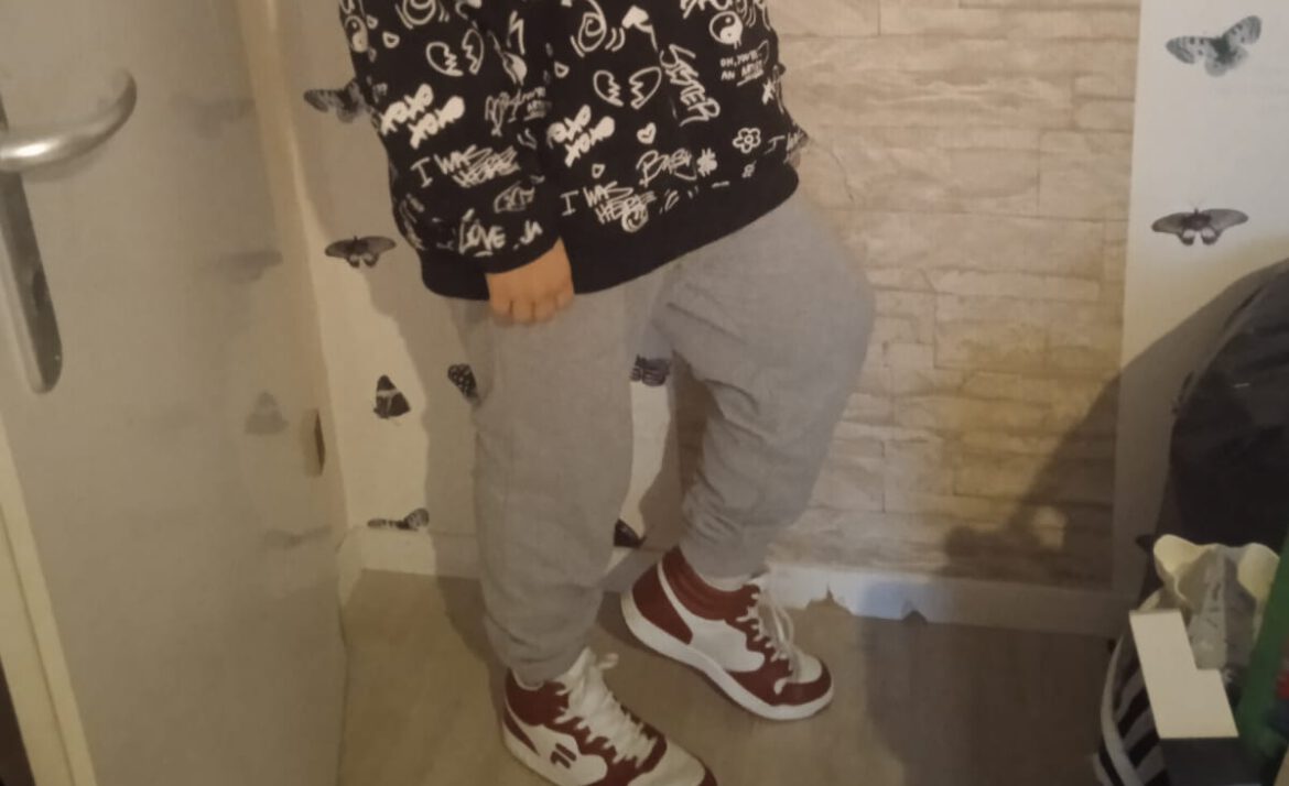 Emily bekam neue Schuhe