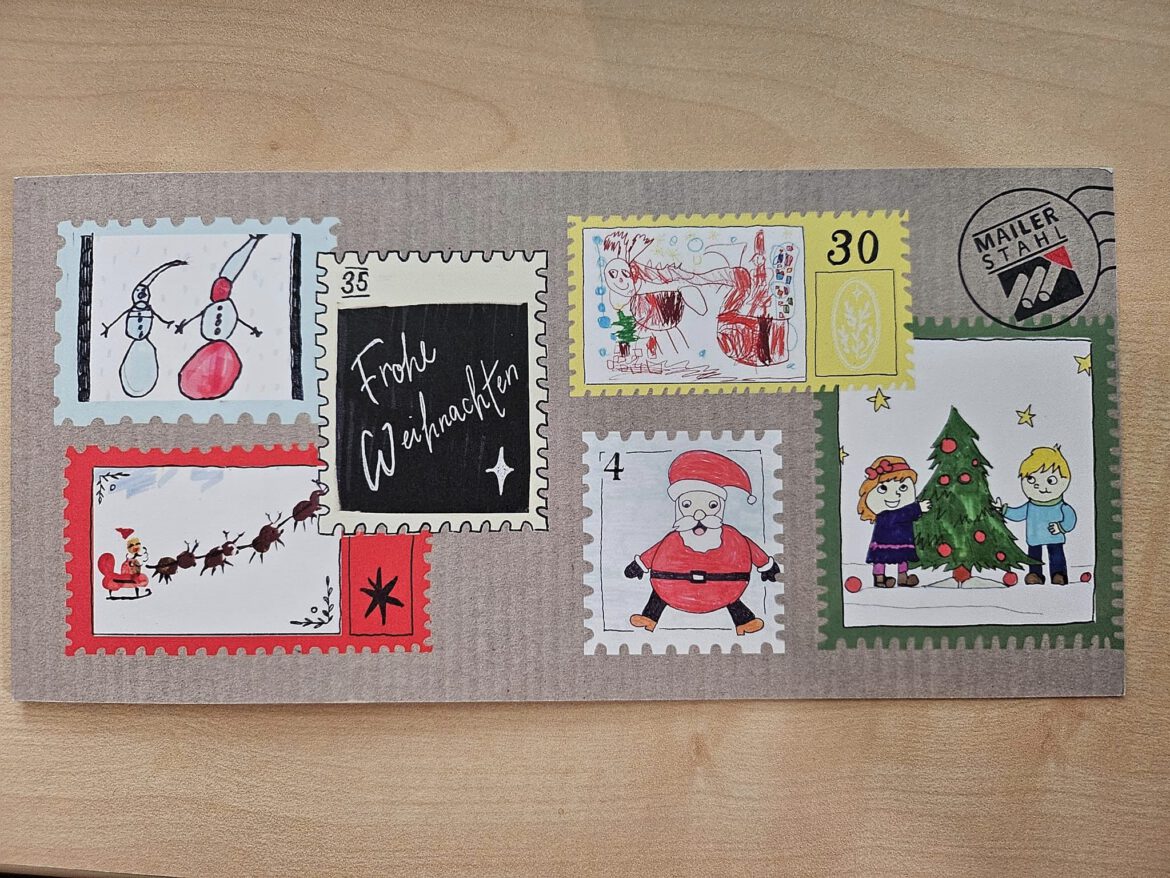 Was für eine große Freude bei uns und bei unseren Familien, die Firma Mailer Stahl beschert unseren Familien wieder einen Tannenbaum + ein Weihnachtsessen