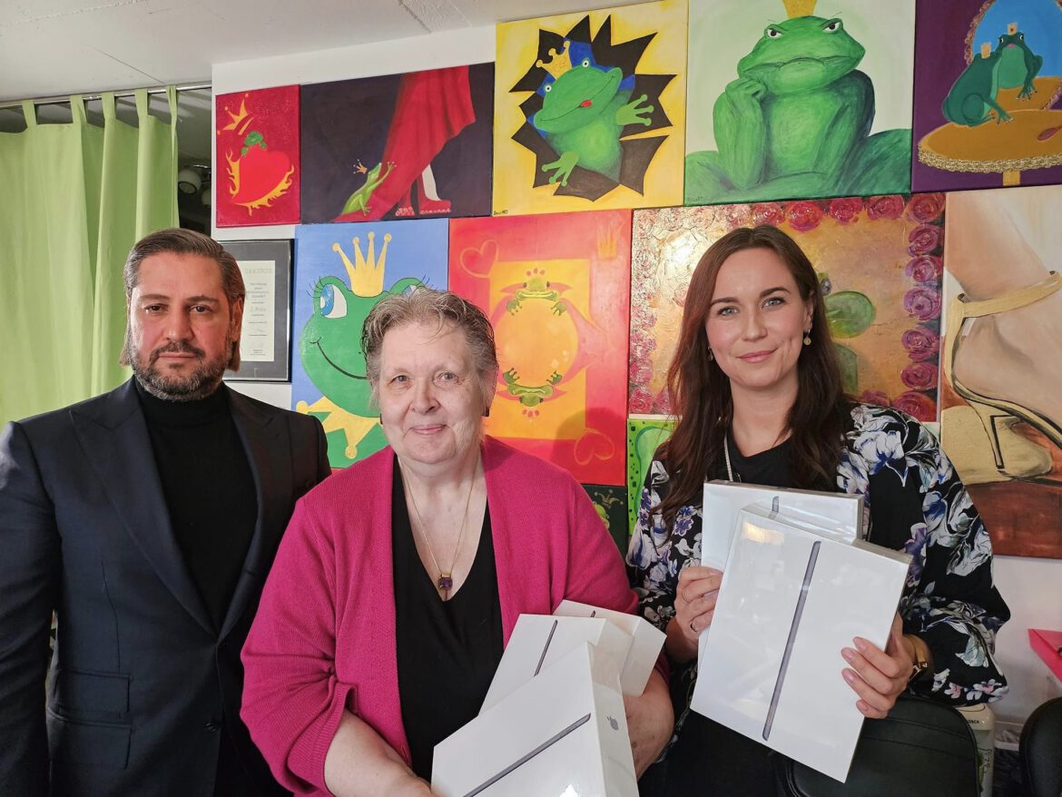 i Pad für 5 Kinder – überraschende + sehr großzügige Spende – wir sagen DANKE