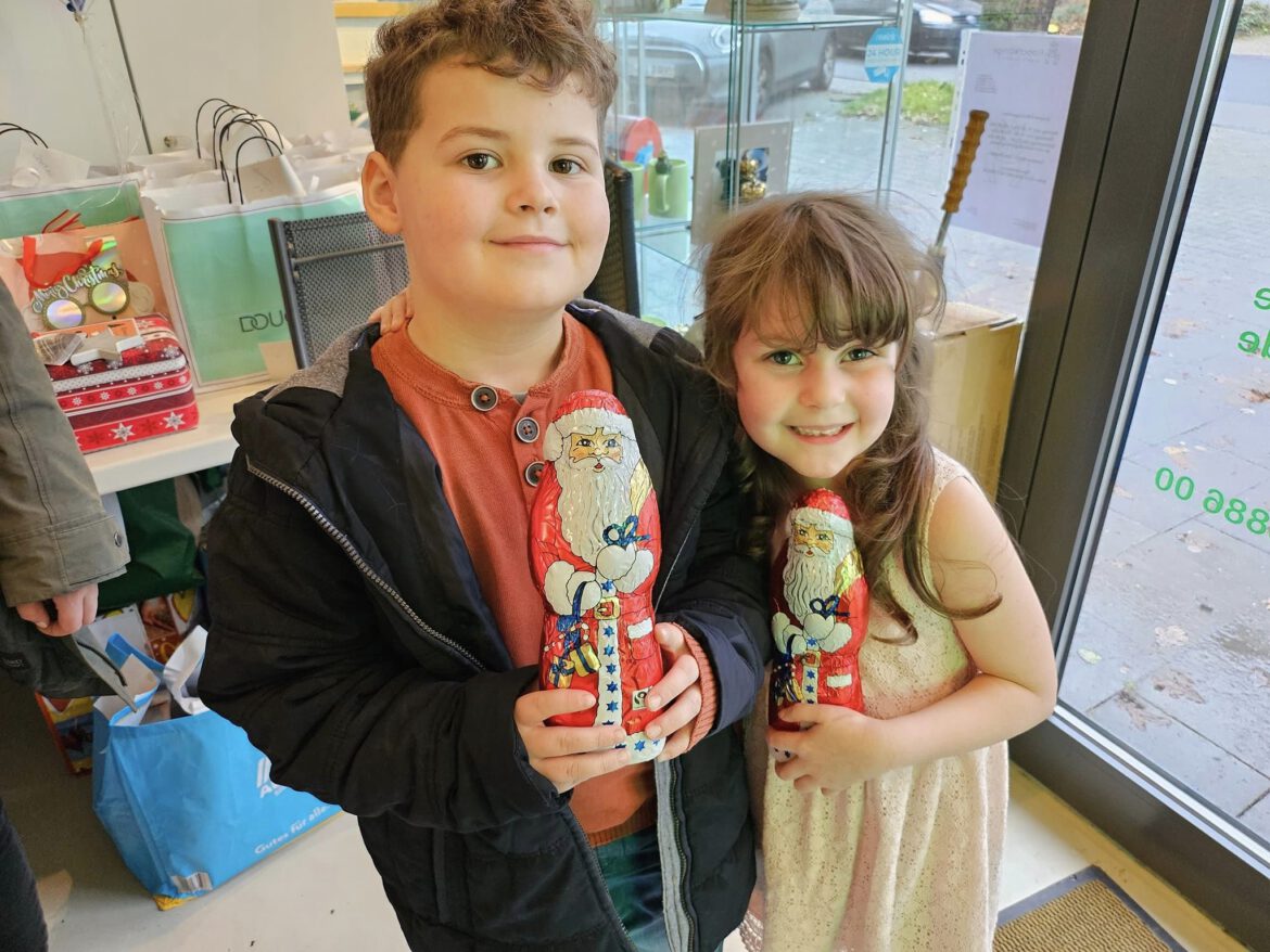 Die Kundinnen + Kunden waren auch in diesem Jahr wieder sehr großzügig: Fußpflege Sabine Müller