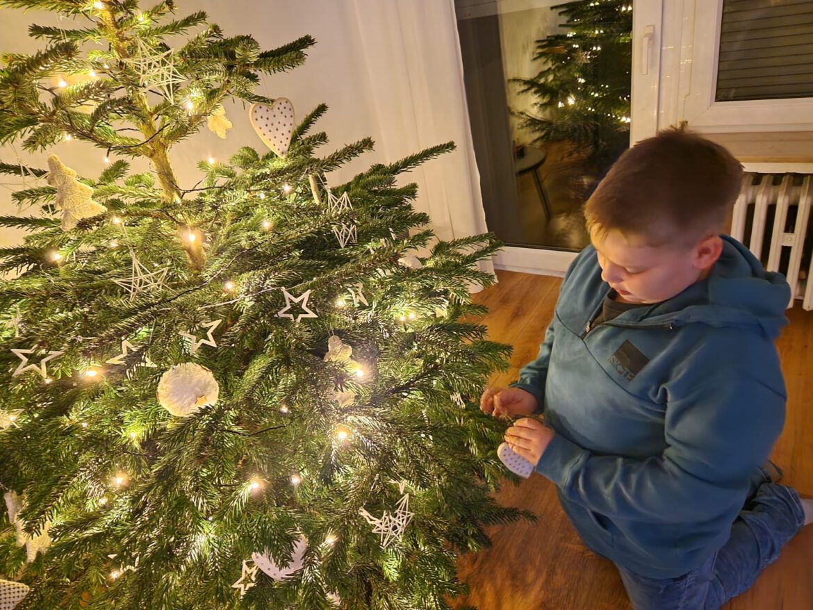 Die großartige jährliche Spende der Firma MAILER STAHL bescherte auch in diesem Jahr unseren Familien u.a. einen Tannenbaum