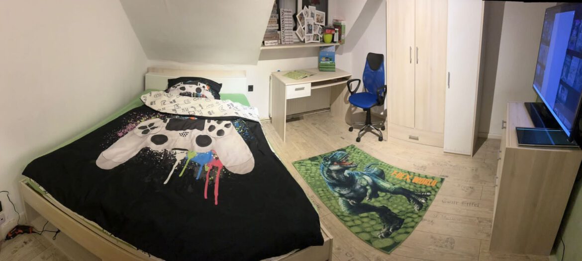 Nach langem Warten ist Malik´s Zimmer endlich da