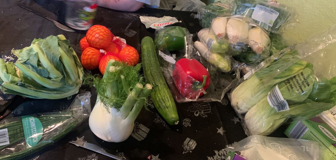 Catherine sagt Danke an die Obst- u. Gemüsepatinnen + Paten