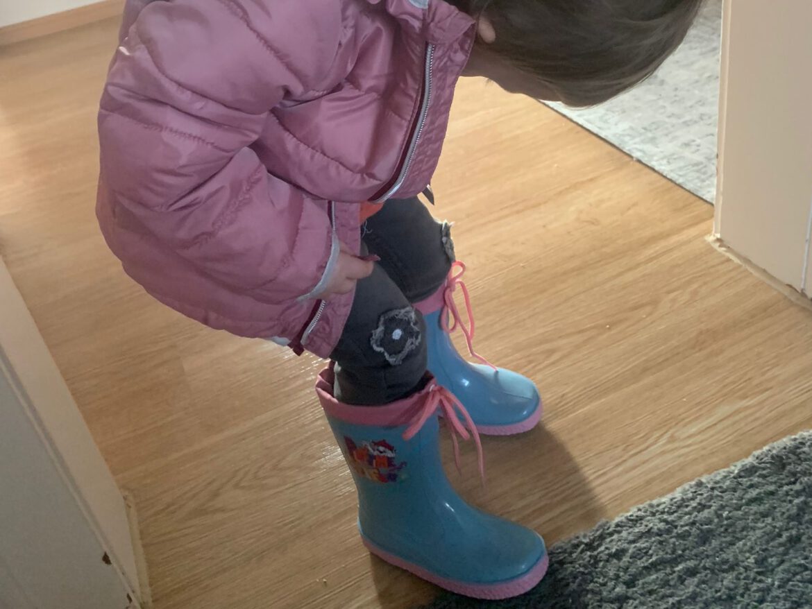 Zoe bekam neue Sachen