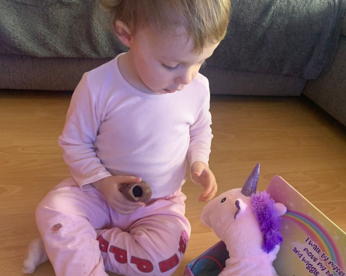 Zoe bekam noch ein verspätetes Weihnachtsgeschenk