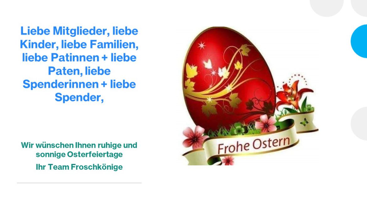 Frohe Ostern