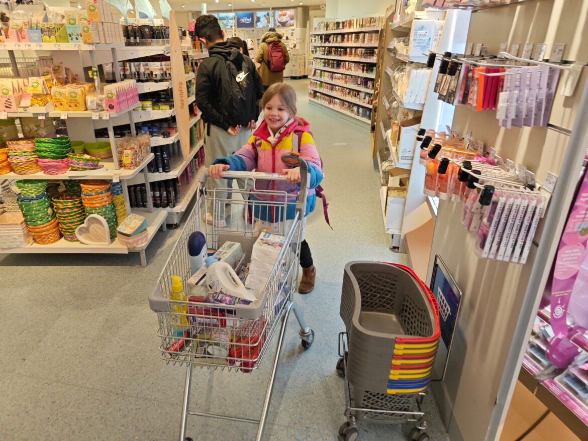 Hygiene-Aktion auch für Maya und ihre Mama