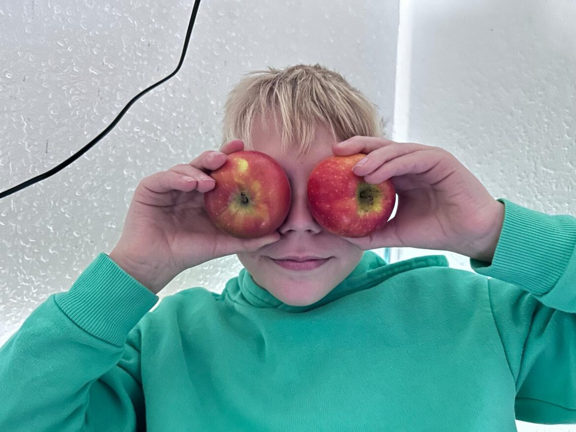 Luca sagt freudig…DANKE