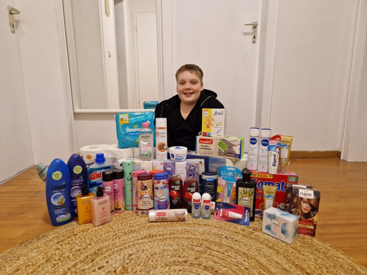 Hier half unsere Hygiene-Aktion auch