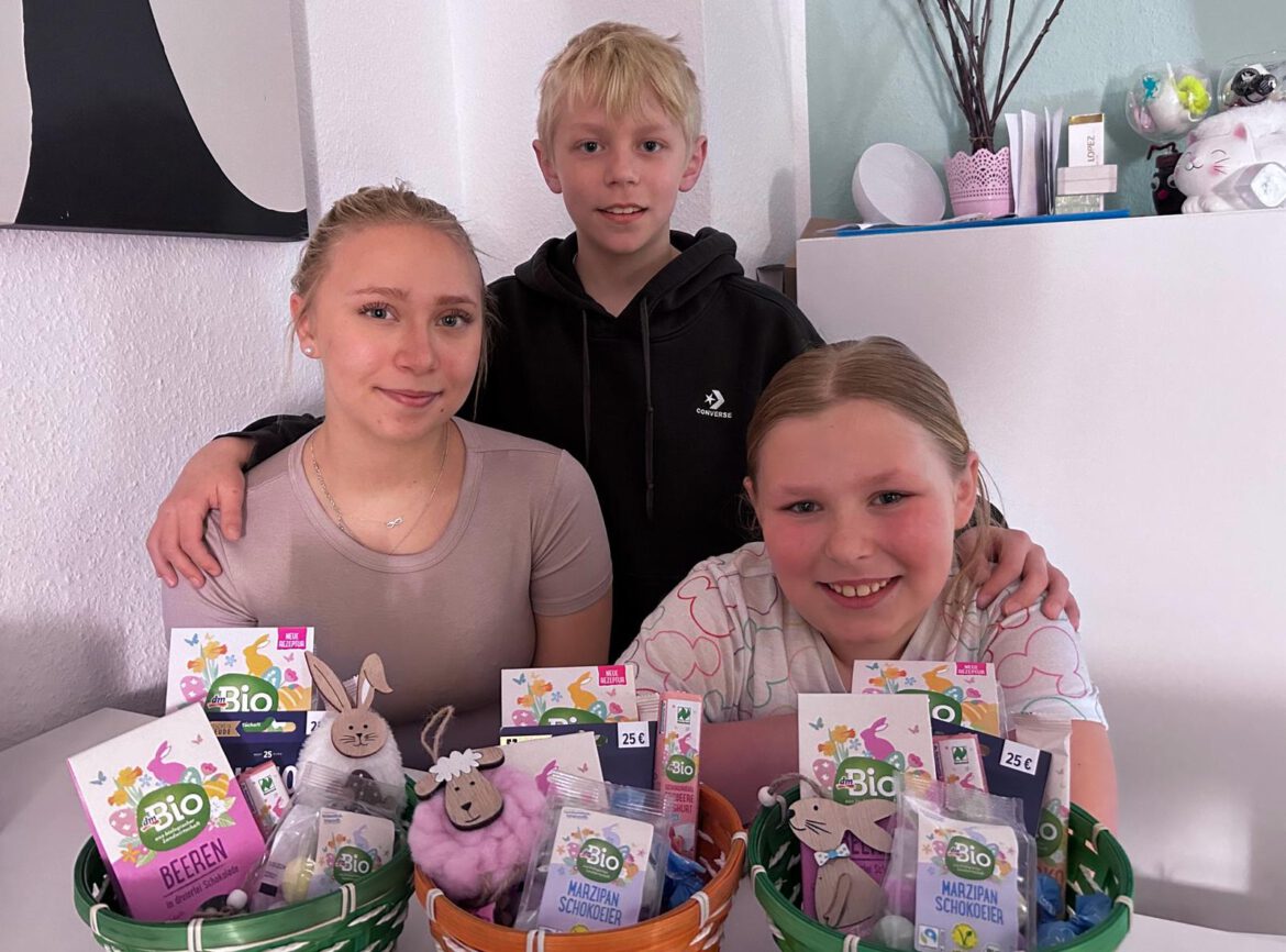 In diesem Jahr gab es wieder wundervolle Osternester von der Kanzlei ARQIS