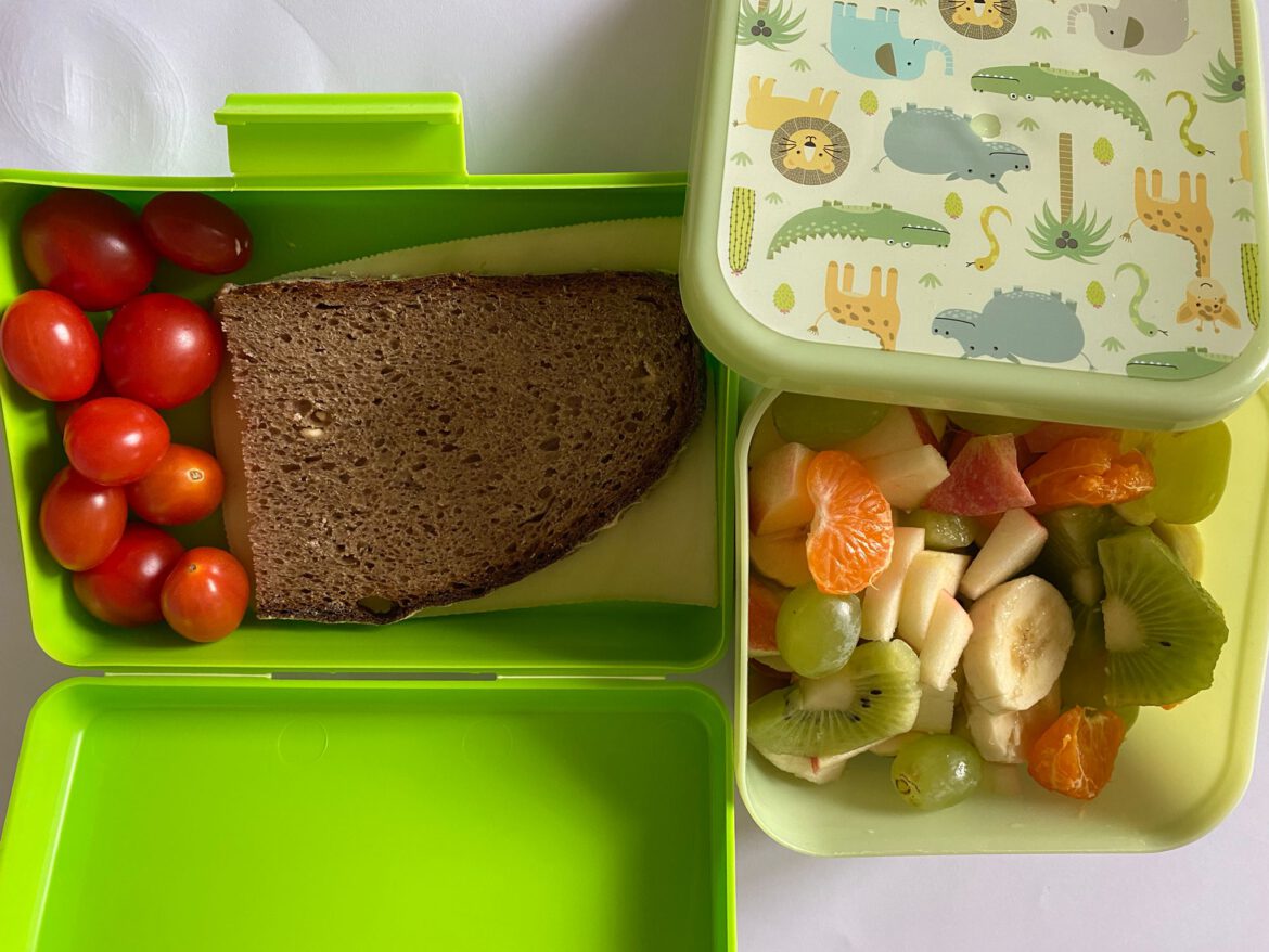 Gesunde Pausenbrote dank unserer Obst- u. Gemüse Paten
