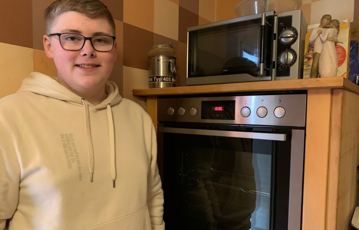 Neuer Backofen für eine Familie mit 4 Kindern