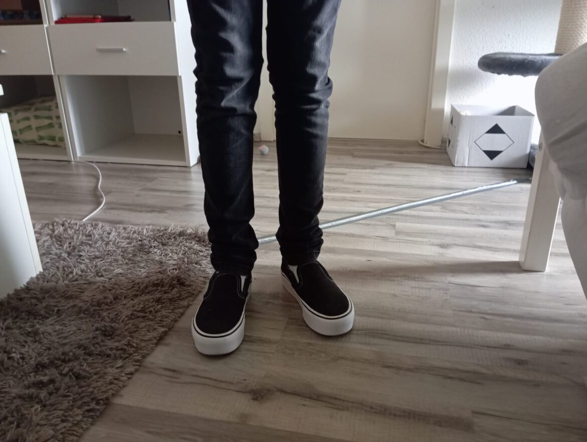 Neue Schuhe für Armando