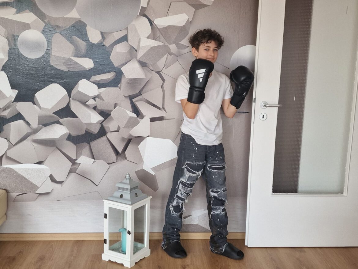 Kevin hat sich für das Boxen entschieden