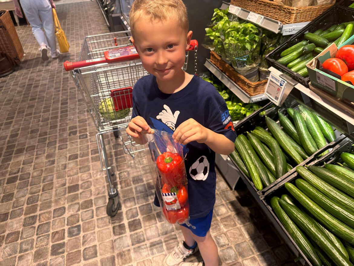 Frisches Obst – u. Gemüse für Liam