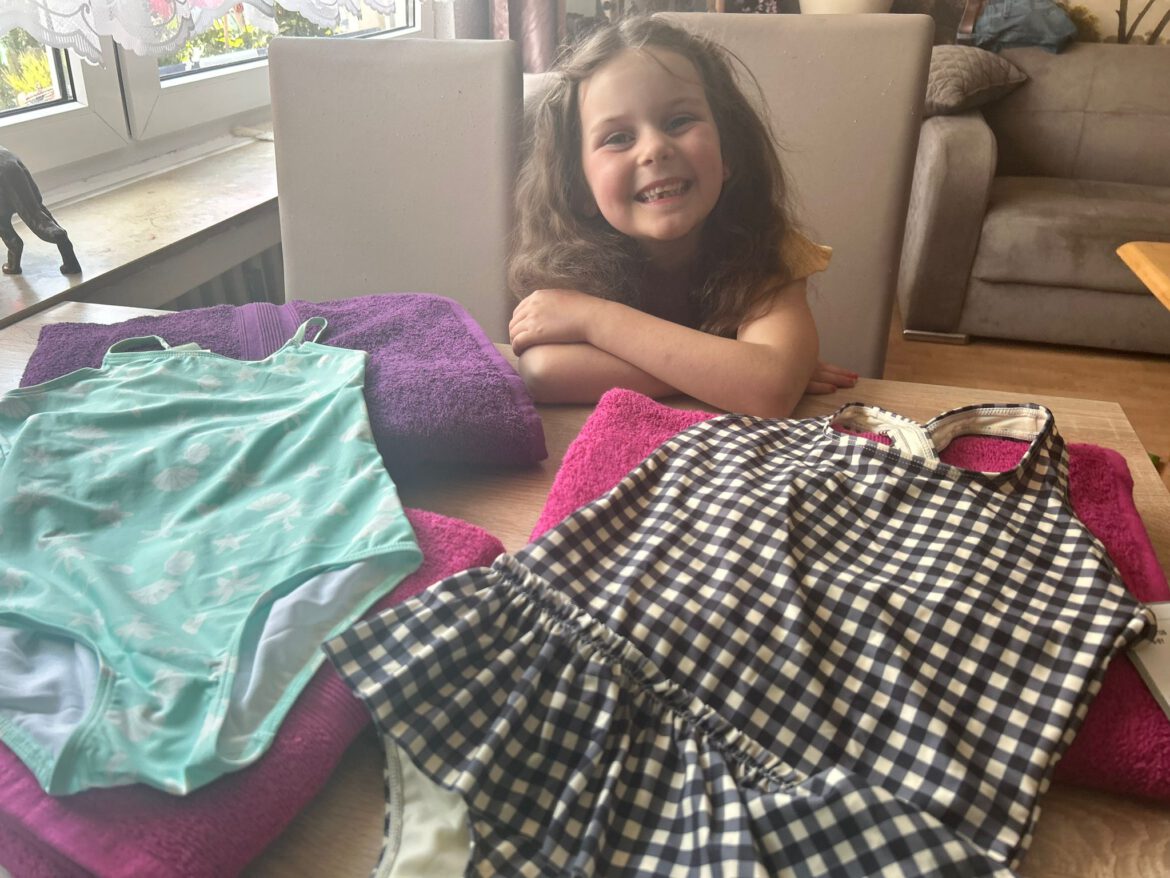 Unsere Badespaß-Aktion ist erfolgreich abgeschlossen. Malik, Malia + Mika haben großen Spaß