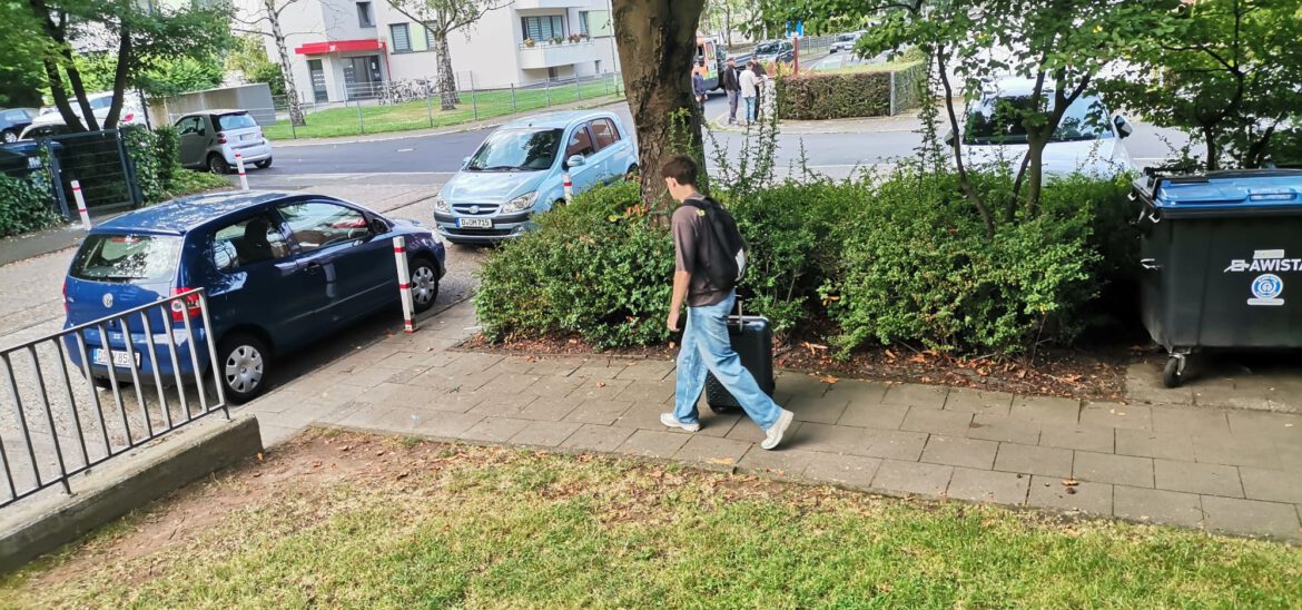 Felix war 1 Woche auf Einführungsfahrt