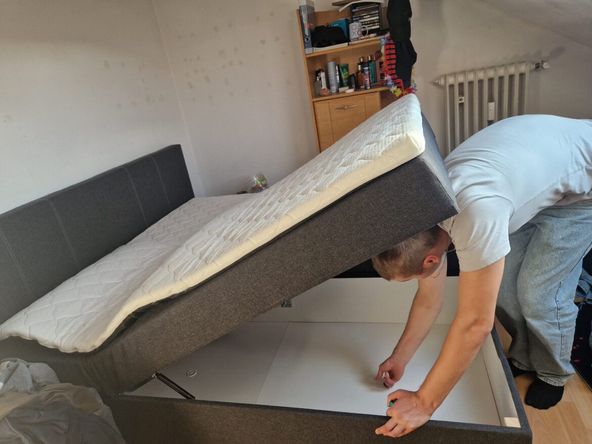 Ein neues Bett für Markuss’s – Größe über 2 m