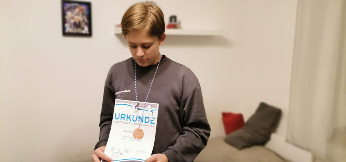 Unsere Kinder haben wieder „zugeschlagen“… dieses Mal im Schwimmen