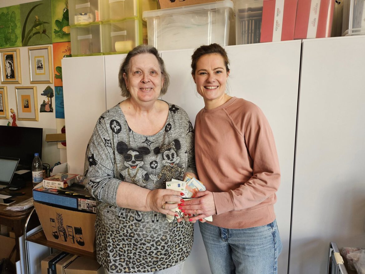 Der Weihnachts-Basar brachte stolze 1.885 Euro ein