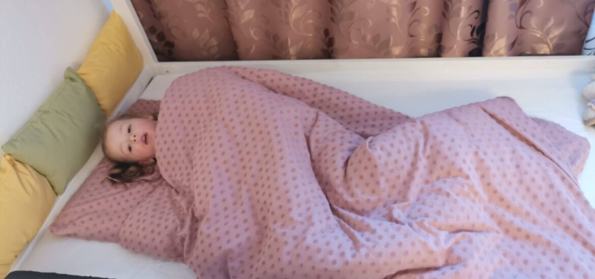 Nun haben auch Miron und Daria ihre Bettwäsche bekommen