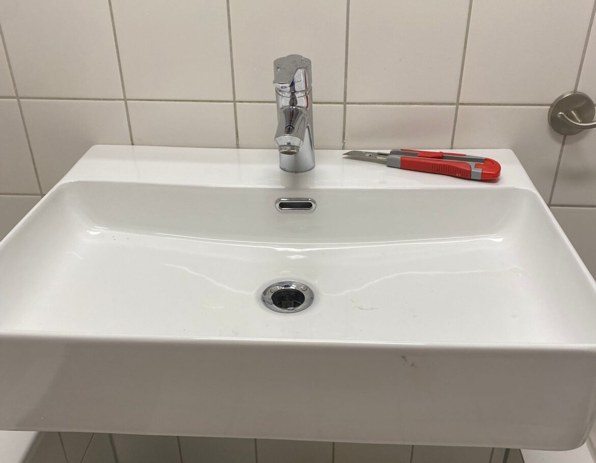 Ein neues Waschbecken für die Familie