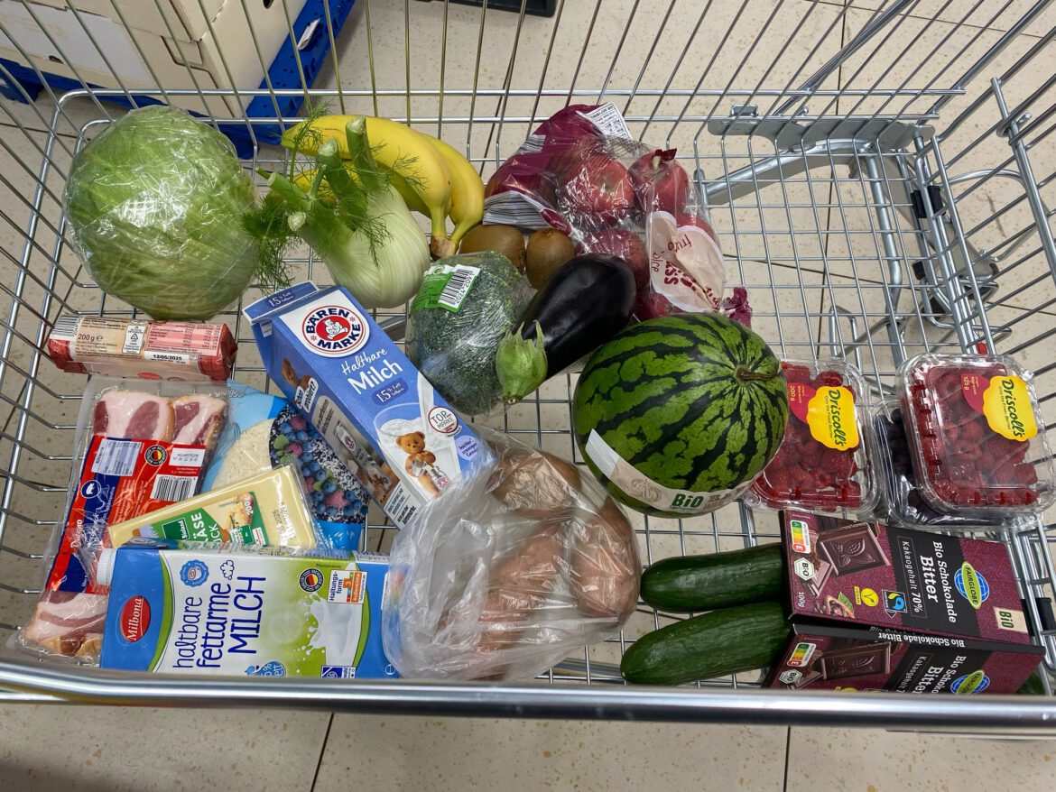 Obst- u. Gemüse für die Familie von Moritz