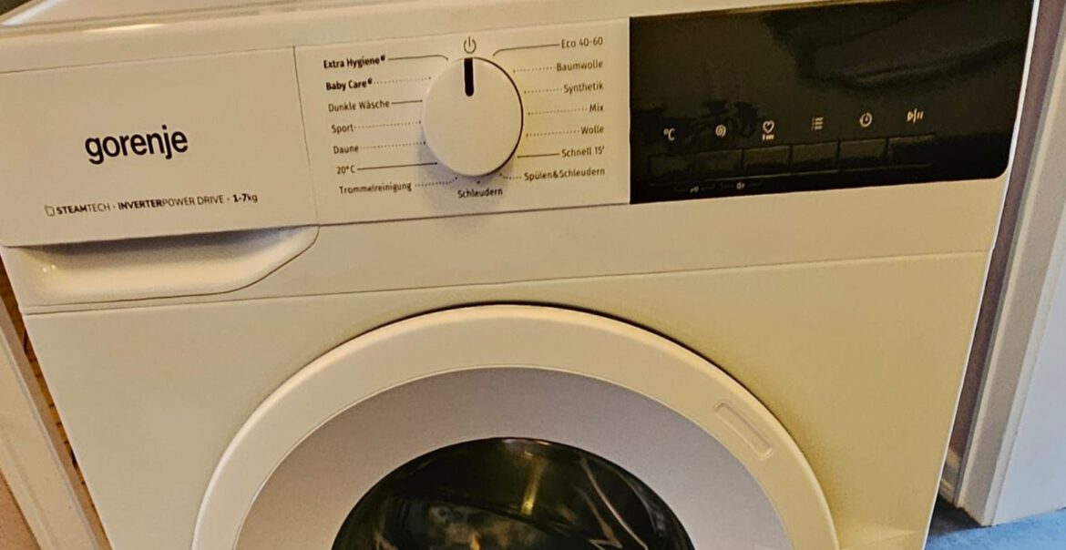 Hier konnten wir schnell mit einer neuen Waschmaschine helfen