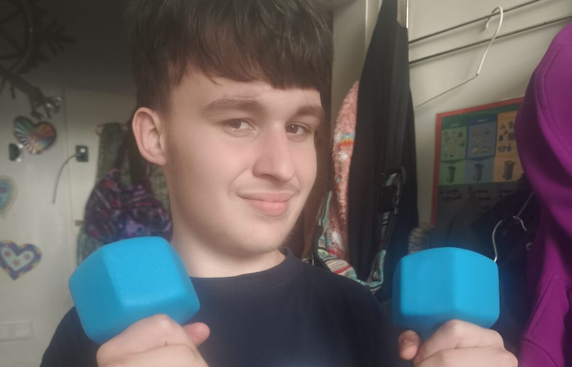 Auch unsere „Großen“ nahmen an der Sport-Aktion teil