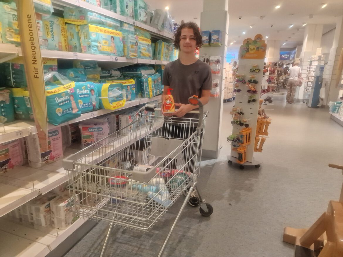 Hygiene-Einkauf mit Gutschein