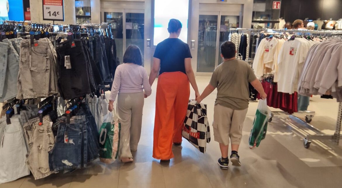 Jolie, Louis + Liya hatten großen Spaß