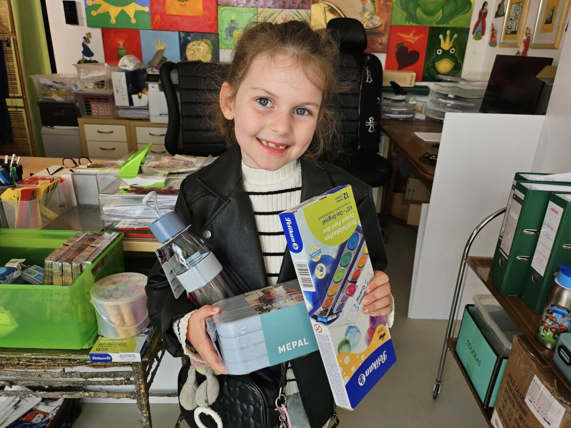 Neue Trinkflaschen für Mika und Malia