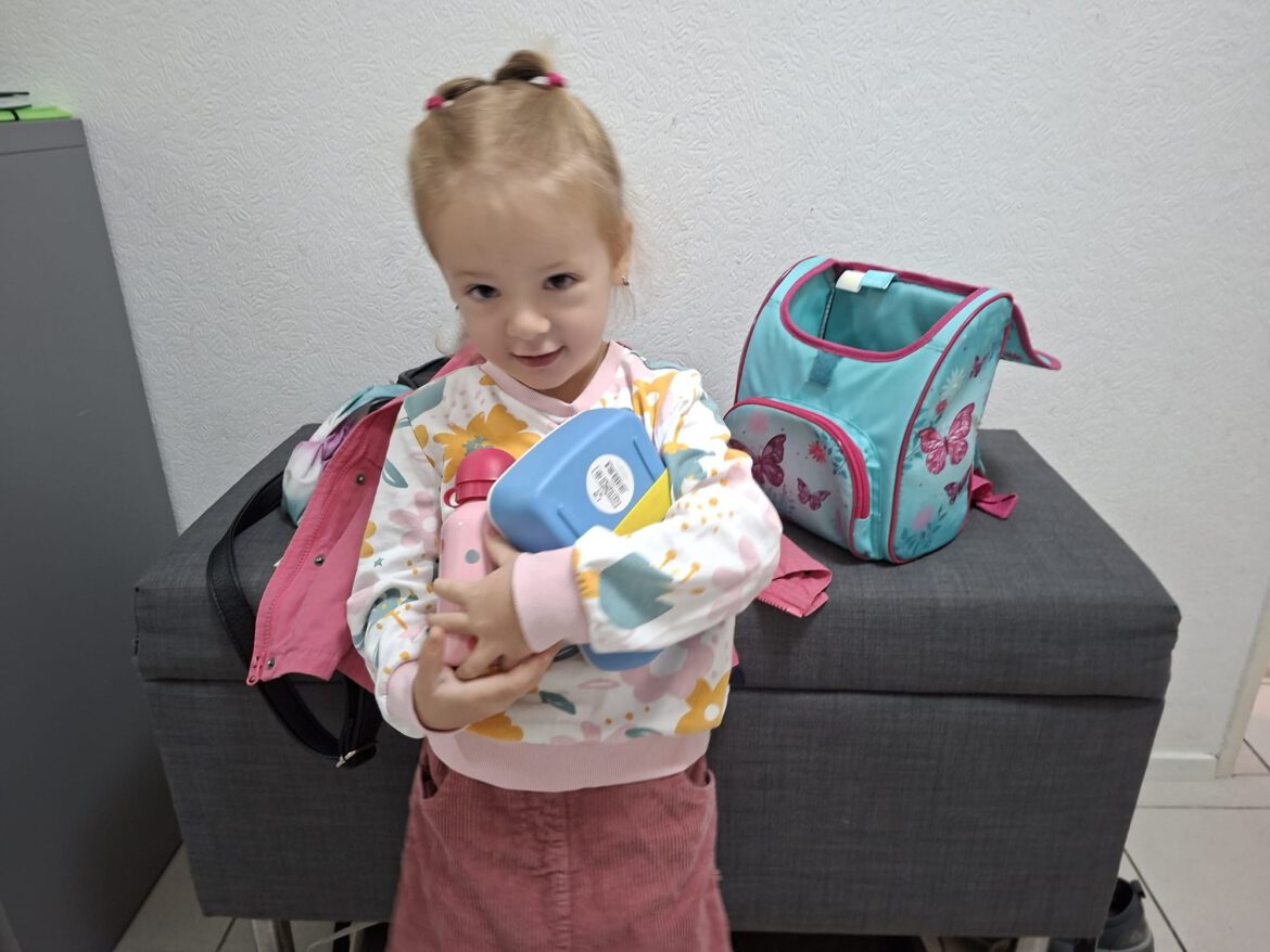 Daria sagt DANKE für die wunderbare Spende